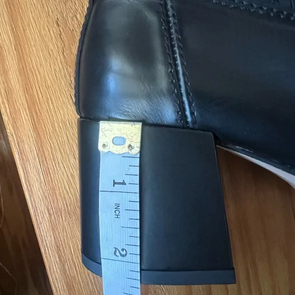 Miista black Leather Women's mid calf Boots - Picture 7 of 10